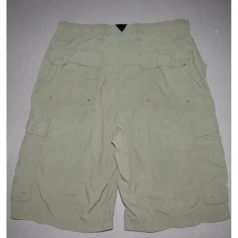 Boy Scouts of America 100% Nylon Vintage Green‎ Hiking Shorts Adult Small / 30